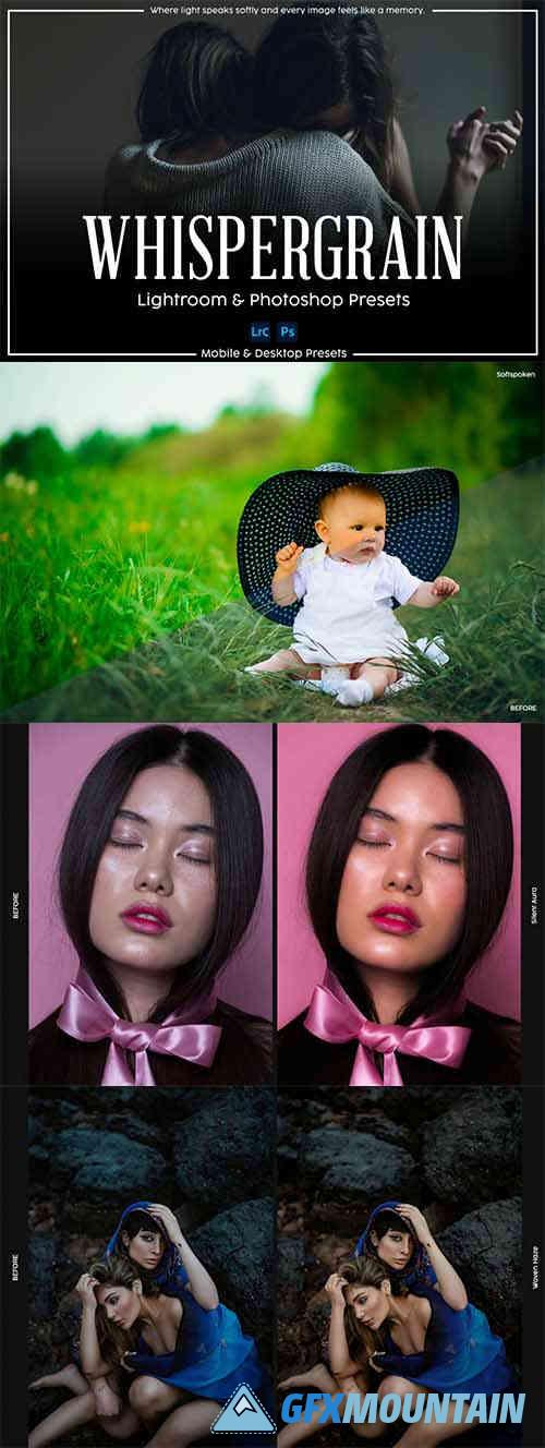 Whicspergrain Lightroom and Photoshop Presets
