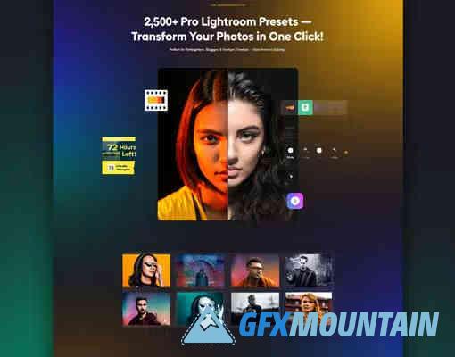 Professional Premium Mobile & Desktop Lightroom Presets Bundle