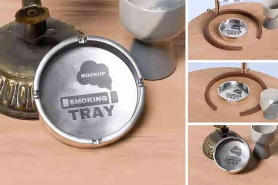 Ash Tray Mockup