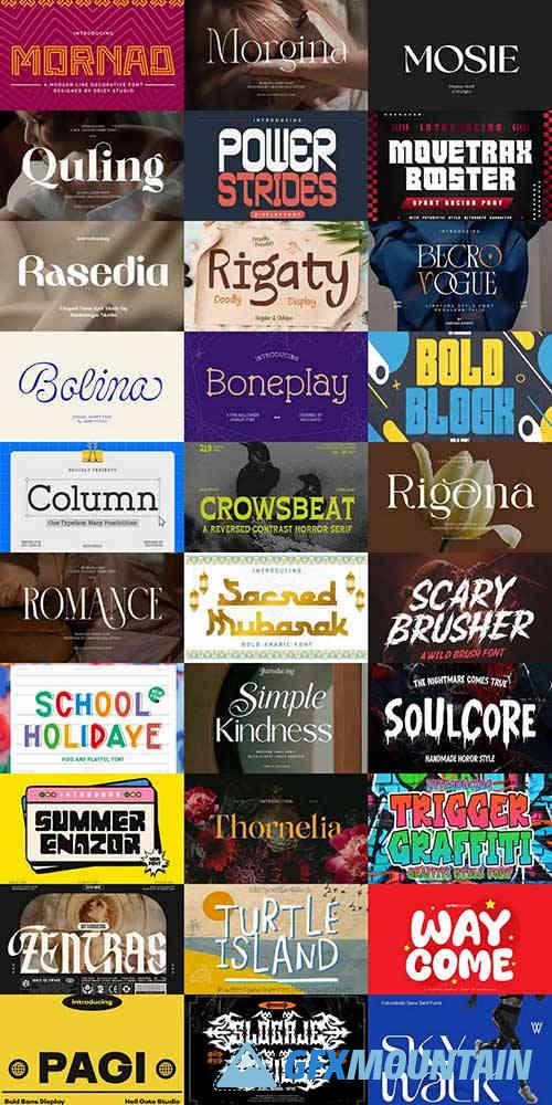 Special Fonts Bundle