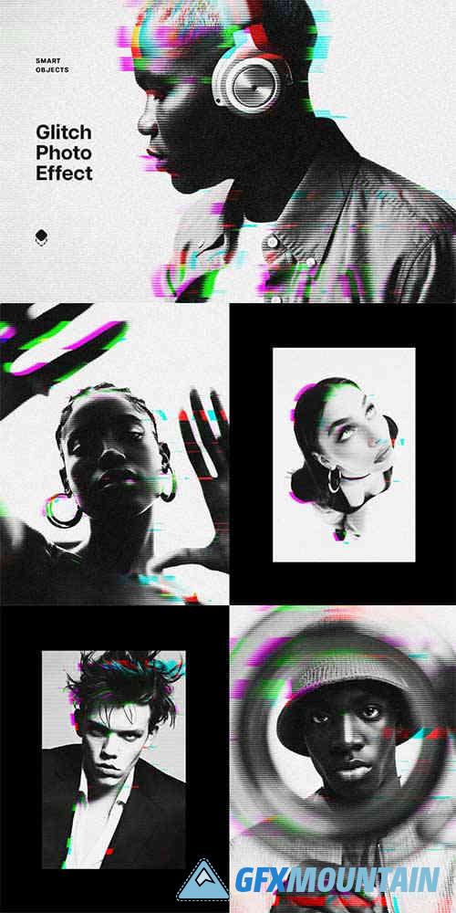 Glitch Photo Effect