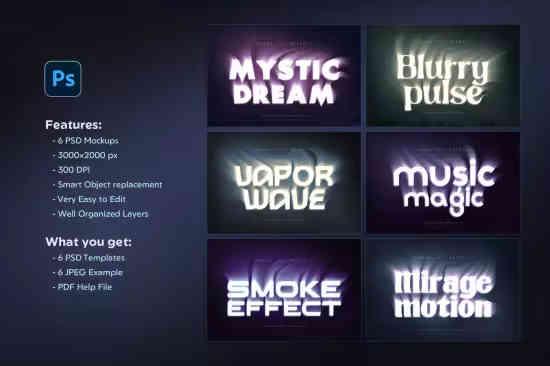 Smoke Effects for Text and Logos