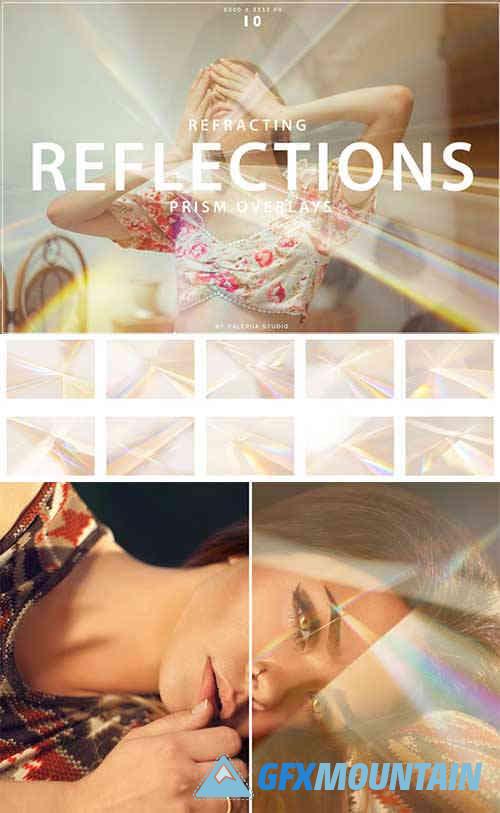 Refracting Prism Reflections Overlays