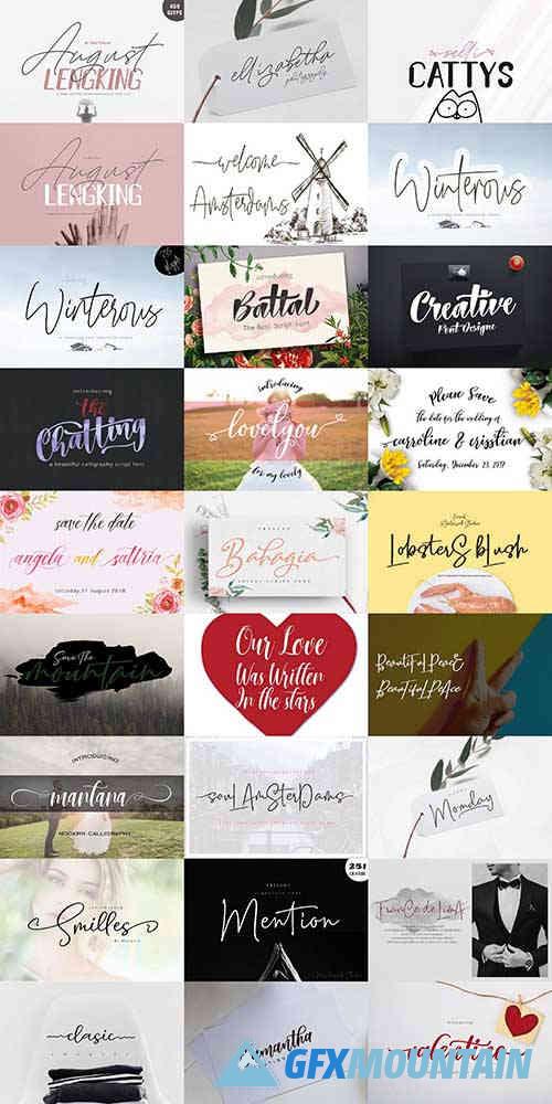 Lovely Font Bundle