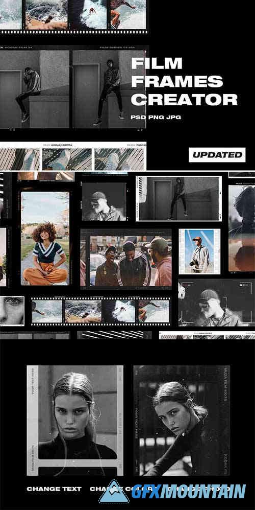 High Quality Film Frames Creator