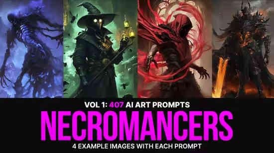 Ai Art Prompts & Images For Necromancers