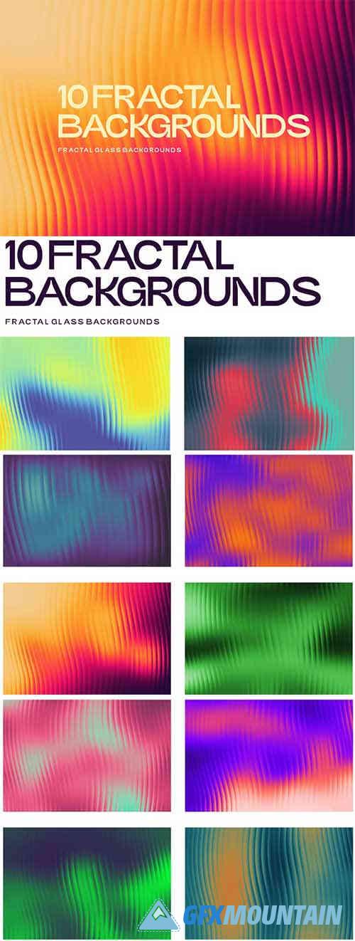 Fractal Glass Backgrounds