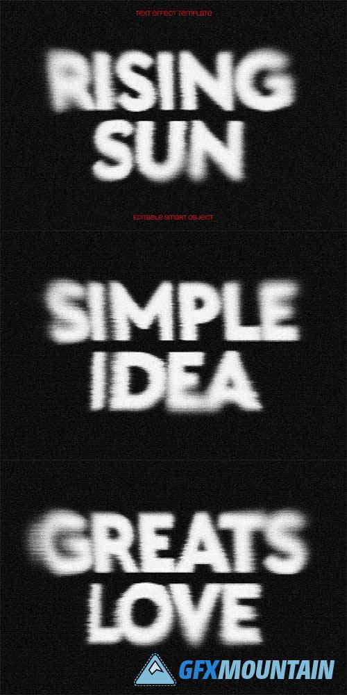 Scanner Text Effect