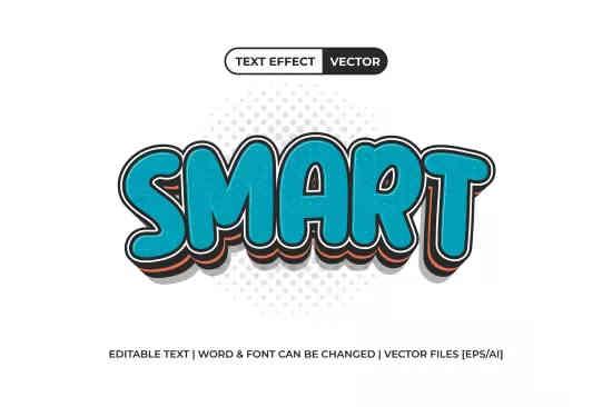 Smart Text Effect Kids Style