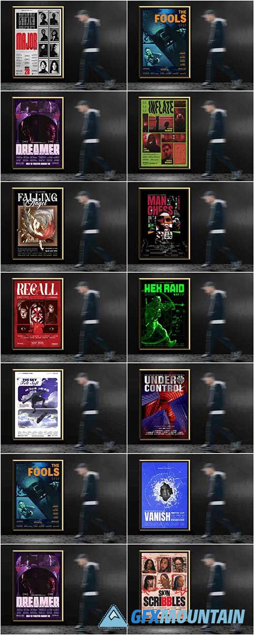 Movie Poster Template Bundle
