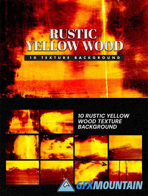 Rustic Yellow Wood Texture