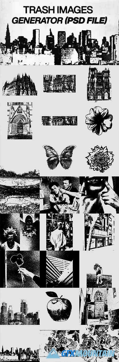 Trash Image Generator