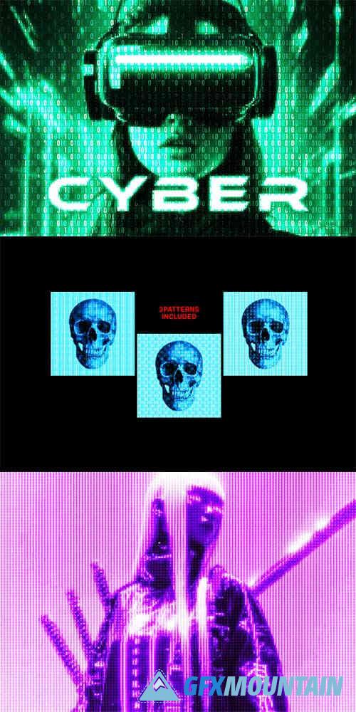 Cyber Photo Effect