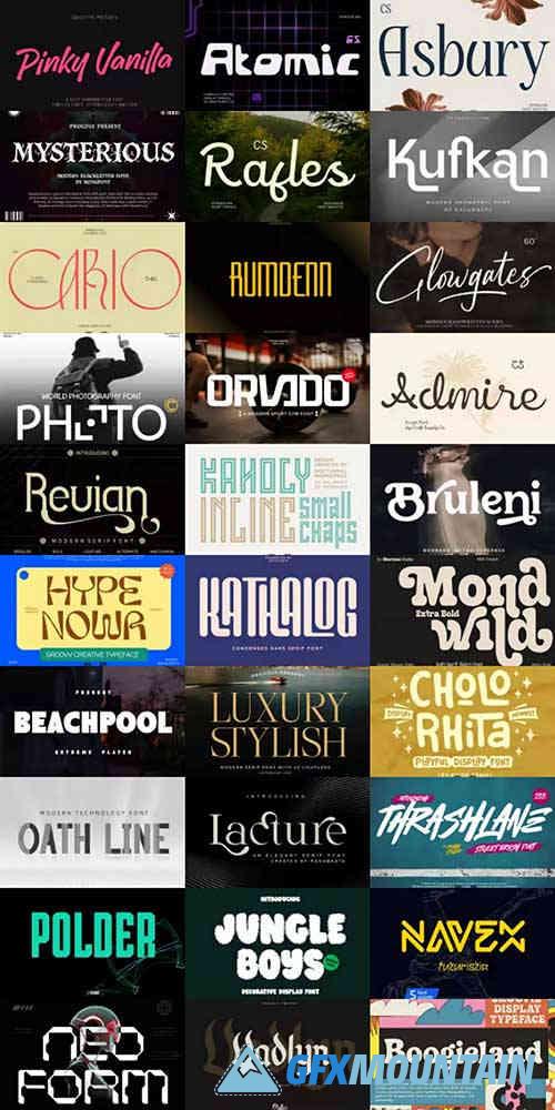 Special Fonts Bundle