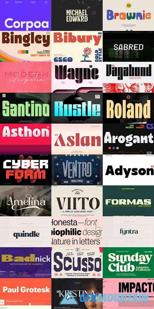 Special Fonts Bundle