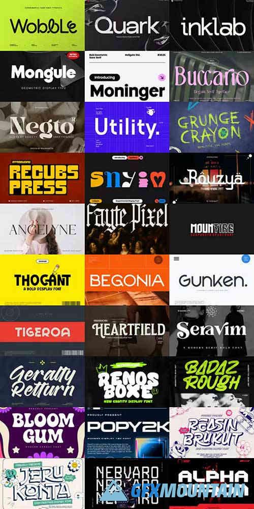Special Fonts Bundle
