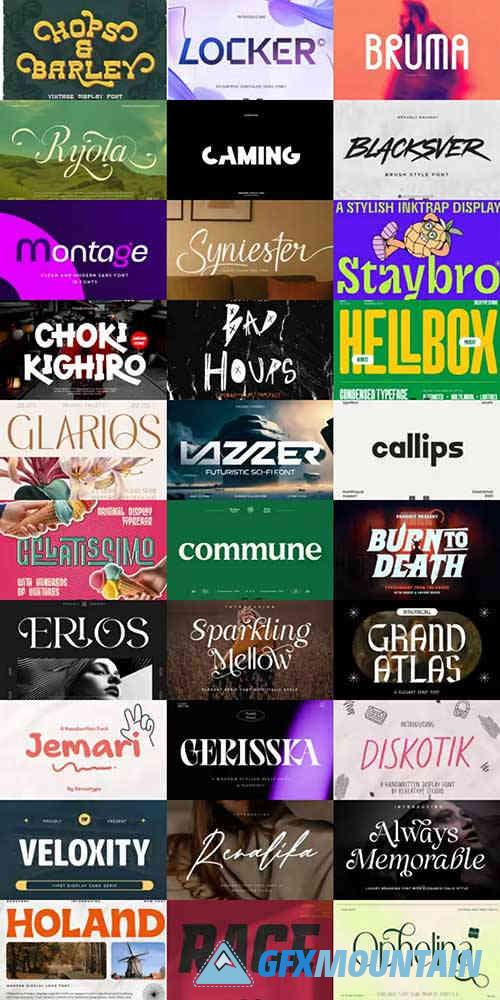 Special Fonts Bundle
