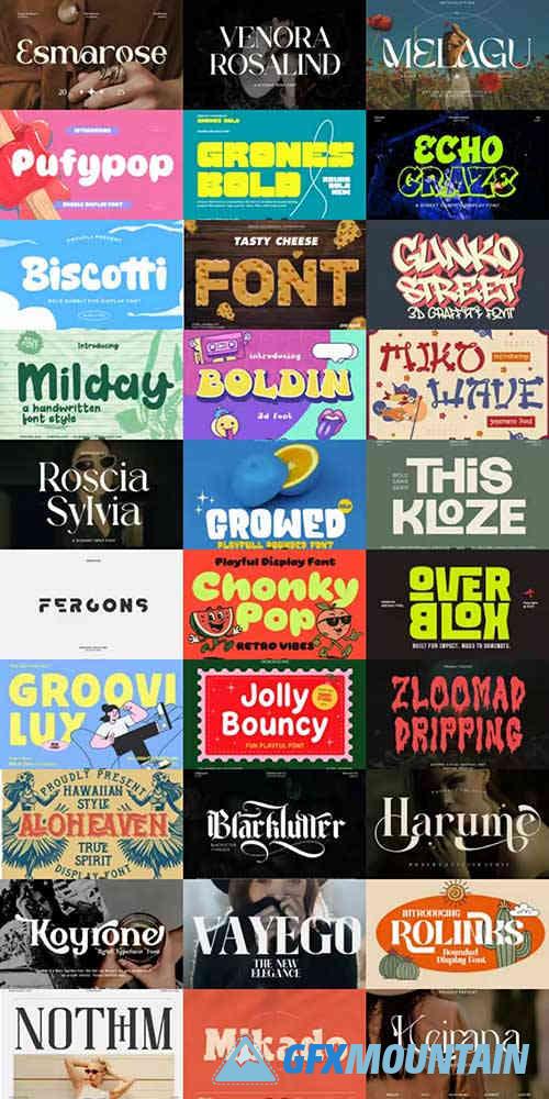 Special Fonts Bundle