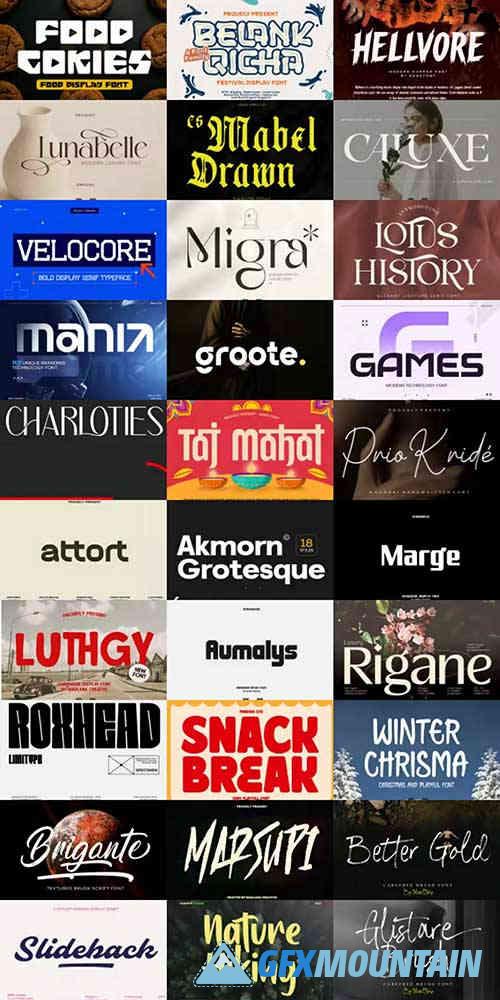 Special Fonts Bundle