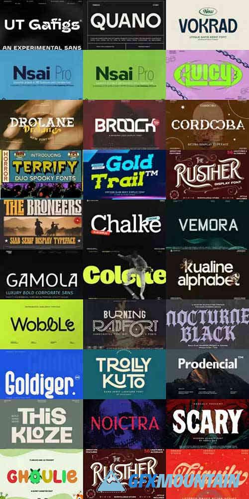 Special Fonts Bundle