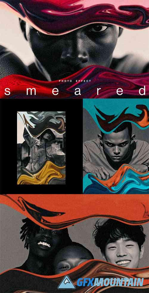 Smeared Photo Effect