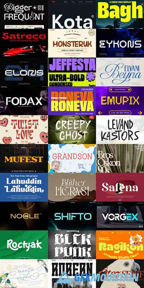Special Fonts Bundle