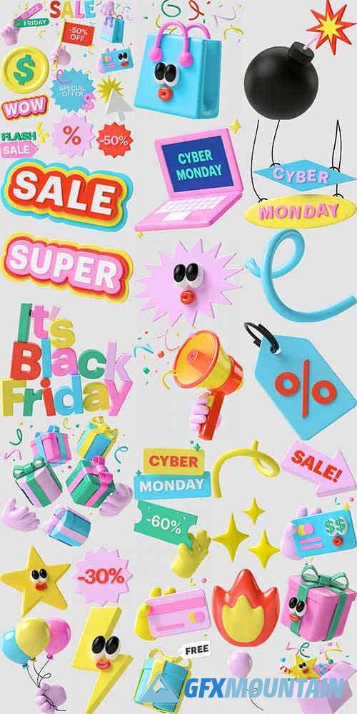 Wannathis – Sale 3D illustrations