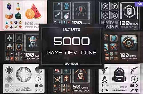 Game Dev Icons Mega Bundle