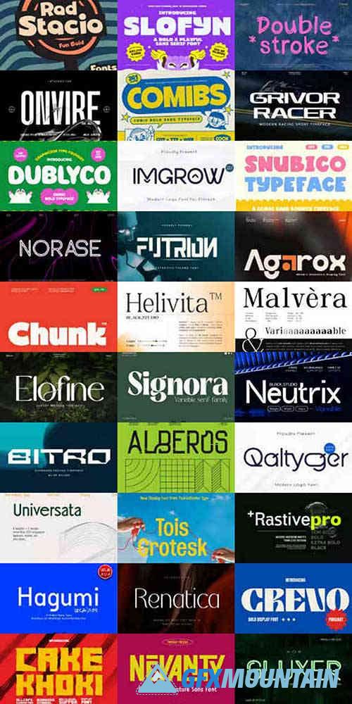 Special Fonts Bundle