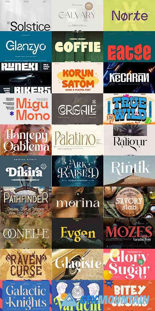 Special Fonts Bundle