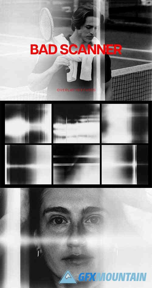 Bad Scanner Overlay Textures
