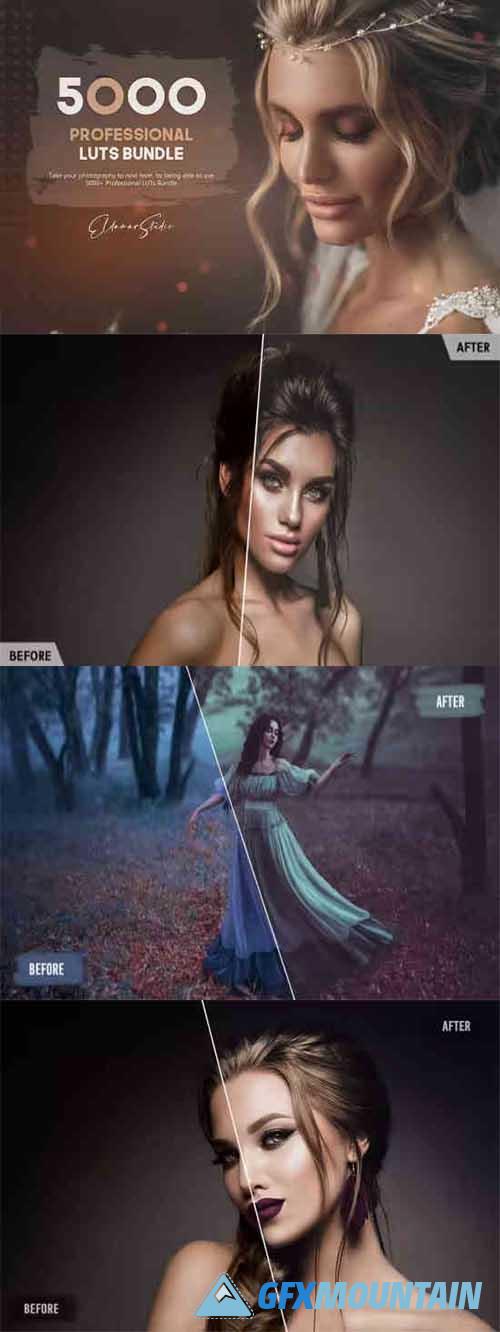 5000+ Professional LUTs Bundle