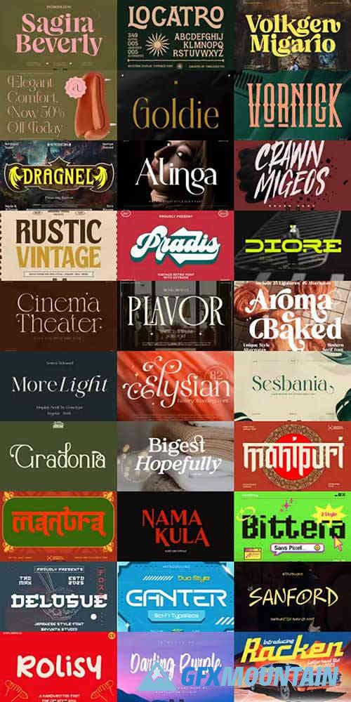 Special Fonts Bundle