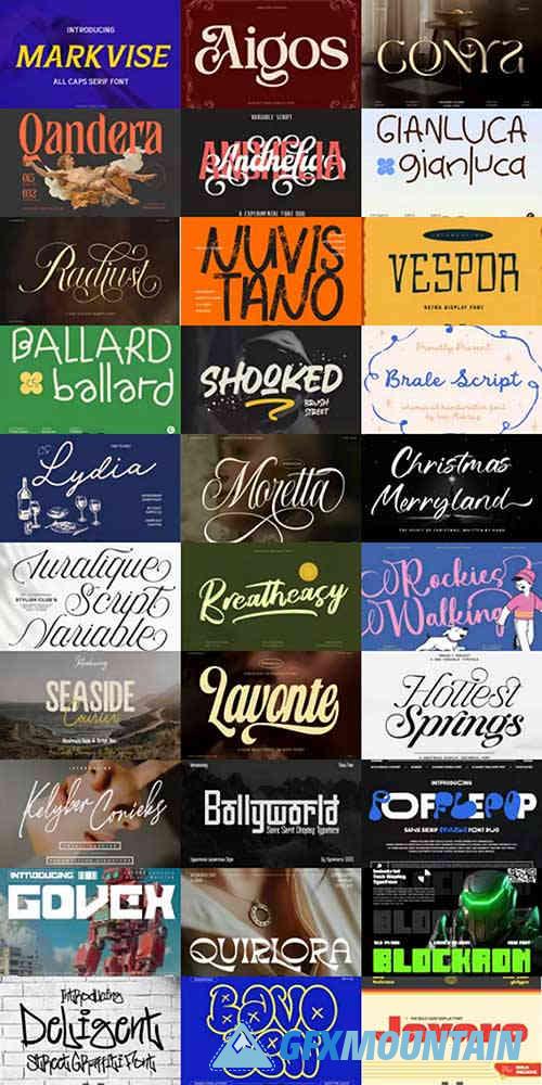 Special Fonts Bundle