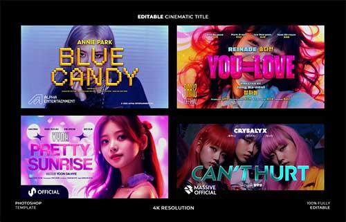 Movie Title Template