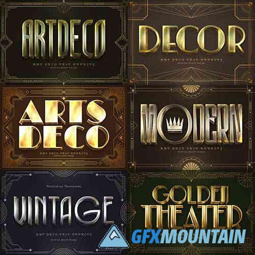 Art Deco Text Effect