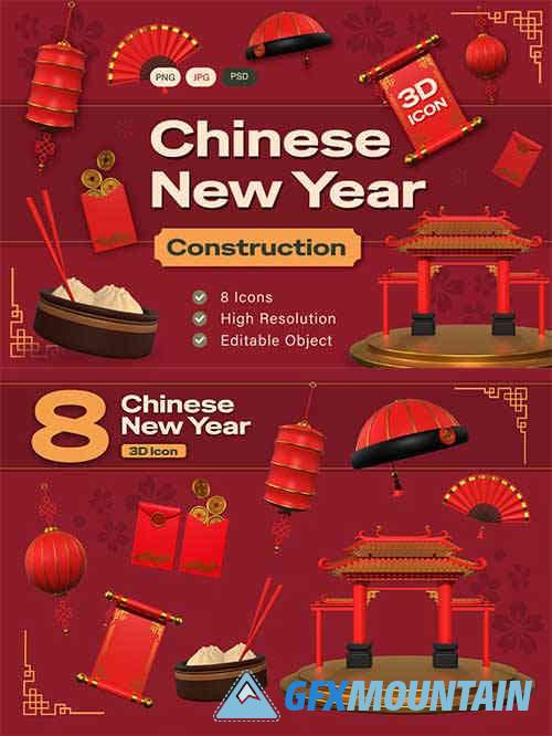 Chinese New Year 3D Icon