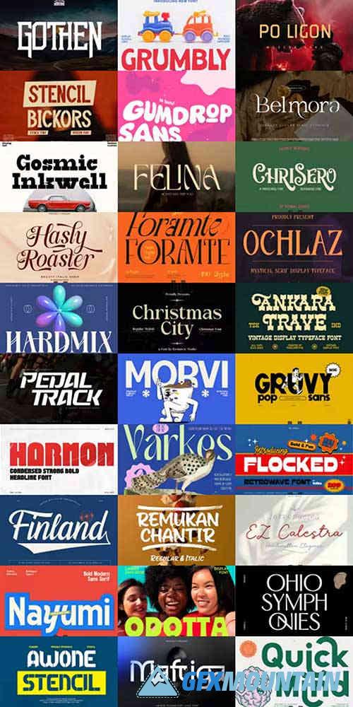 Special Fonts Bundle