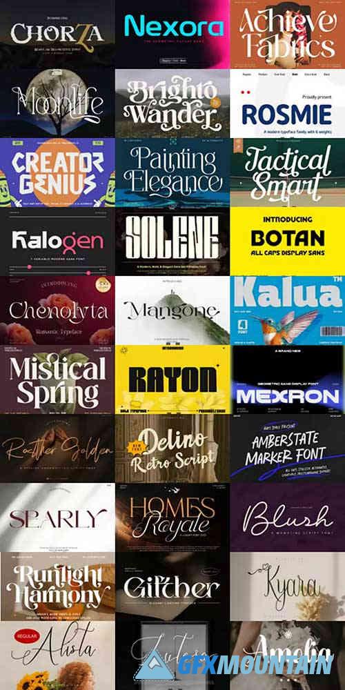 Special Fonts Bundle