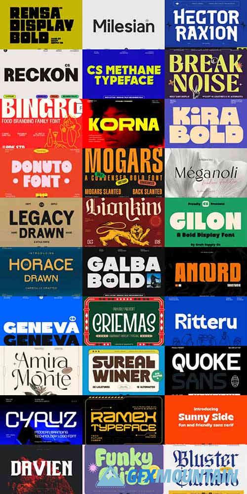 Special Fonts Bundle