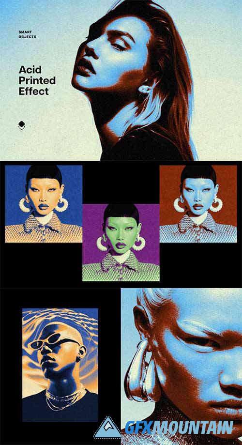 Acid Risoprint Photo Effect