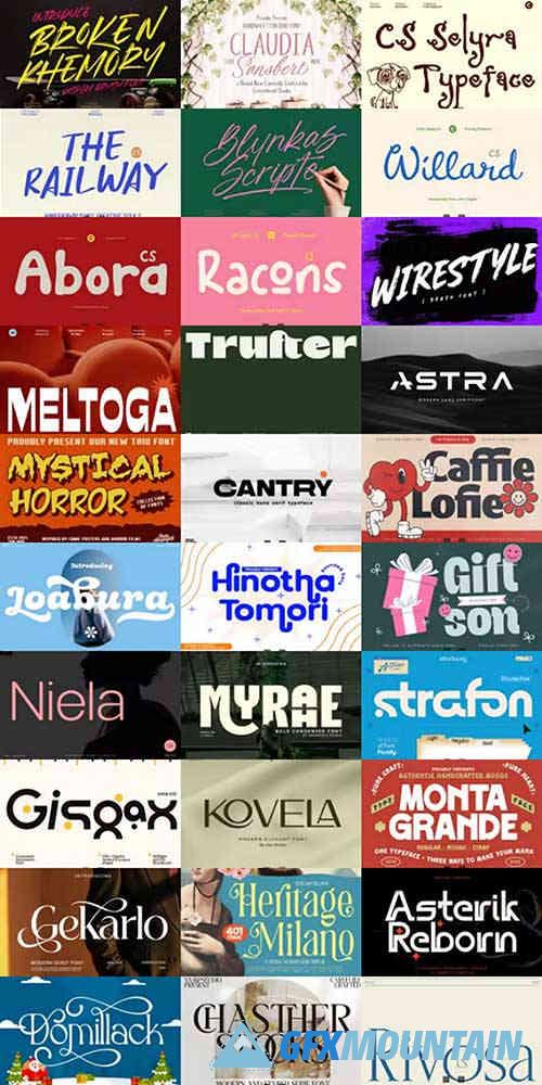 Special Fonts Bundle