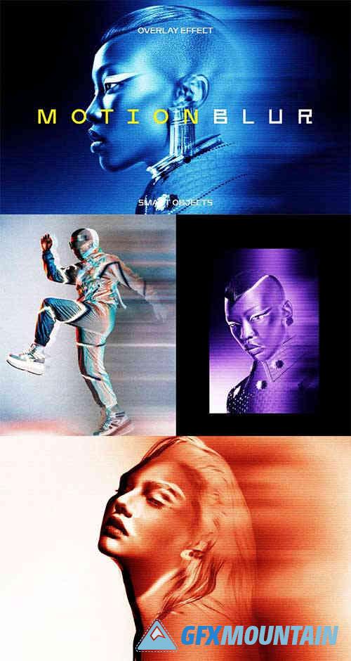 Bright Motion Blur Photo Effect