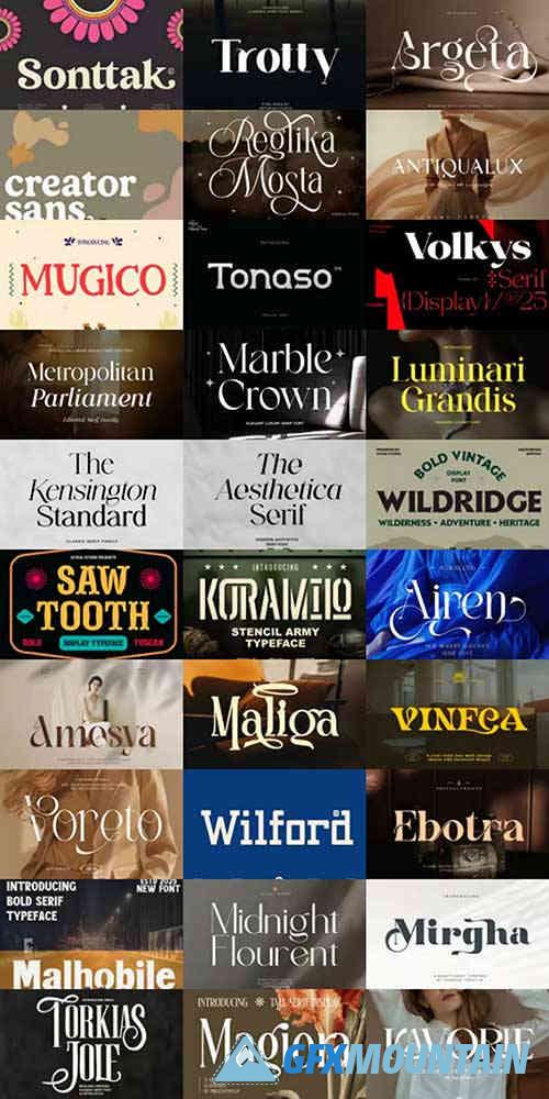 Special Fonts Bundle