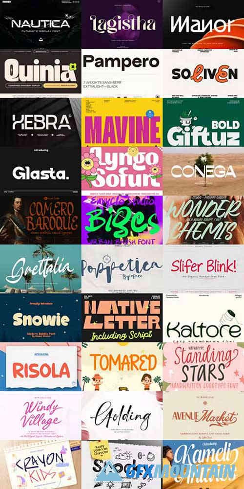 Special Fonts Bundle