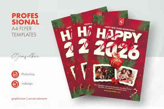 Christmas Event Flyer Templates
