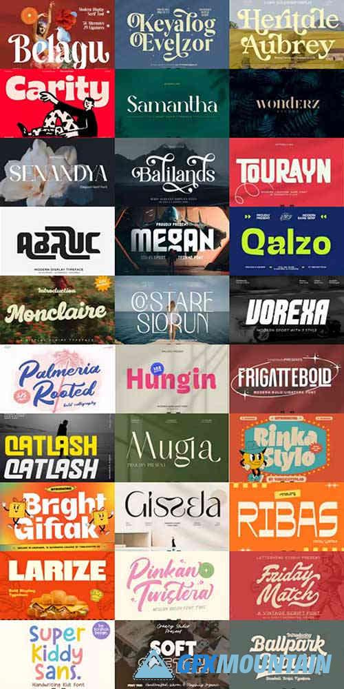 Special Fonts Bundle