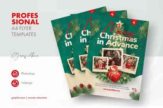 Christmas Event Flyer Templates