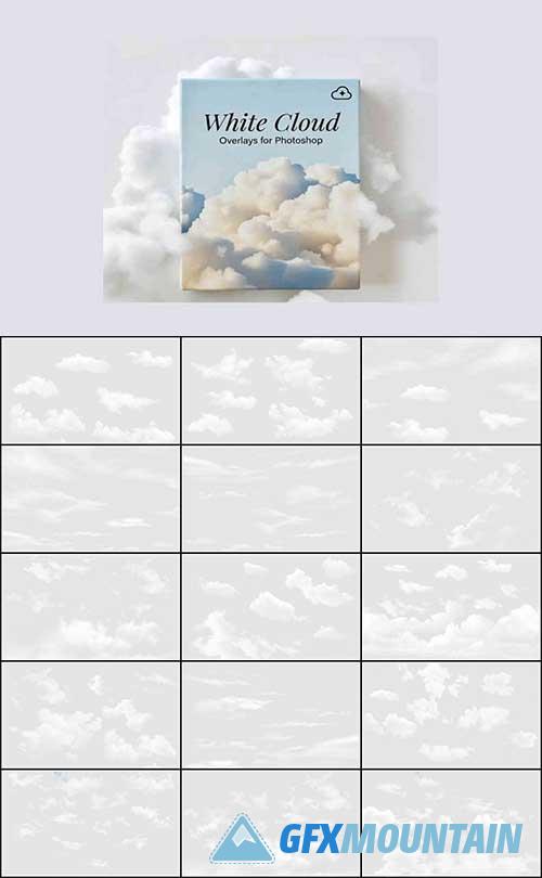 White Clouds Overlays