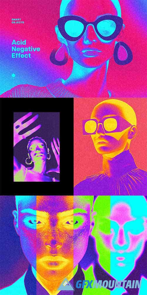 Acid Negative Photo Effect